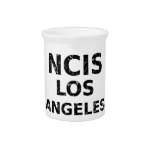 NCIS Los Angeles Logo Pitcher