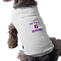 NCIS: On your 6 boss! pet clothing