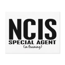 NCIS Special Agent In Training 1 Post Card