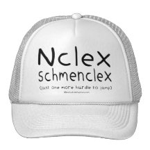 NCLEX Schmenclex Nursing Exam Hat