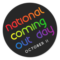 NCOD Rising Round Sticker