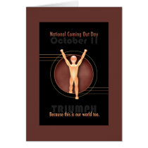 NCOD Triumph (With Text) Tall Card cards