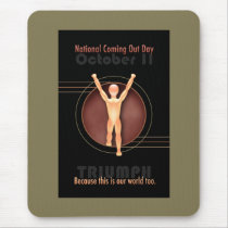 NCOD Triumph (With Text) Tall Mousepad mousepads