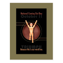 NCOD Triumph (With Text) Tall Postcard postcards