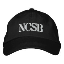 NCSB embroidered hats by teverto NCSB embroidered hats