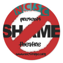 NCSC No Shame Sticker by ncstagecompanyzazzle NCSC No Shame Sticker