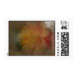 NDG Postage-Red Columbine Closeup Antiqued