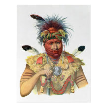 Ne-Sou-A-Quoit, a Fox Chief Postcards