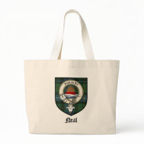Neal Clan Crest Badge Tartan bags by clan_badges Neal Clan Crest Badge Tartan bags