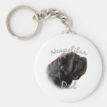 Neapolitan Mastiff Dad 2 Key Chains
