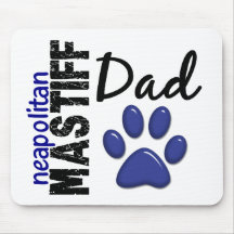 Neapolitan Mastiff Dad 2 Mousepad