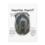 Neapolitan Mastiff (grey) History Design Postcards