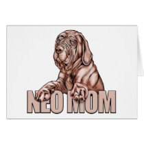 Neapolitan Mastiff Mom Mahogany UC Cards