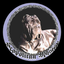 Neapolitan mastiff sticker stickers