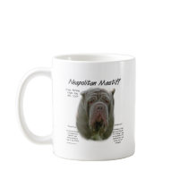 Neapolitan Mastiff (tawny) History Design mugs by GreyWolfCreation Neapolitan Mastiff (tawny) History Design mugs