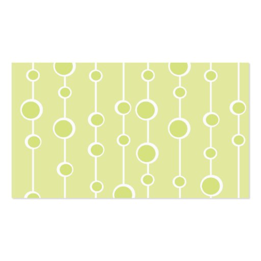 Neat Pattern Business Card Templates (back side)