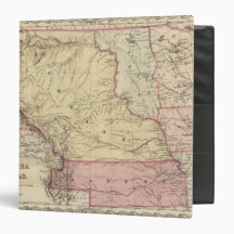 Nebraska and Kansas 3 Vinyl Binder