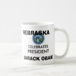 NEBRASKA celebra los RECUERDOS de presidente OBAMA Taza