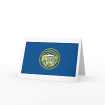 Nebraska Flag Greeting Card by FlagTshirts Nebraska Flag Greeting Card