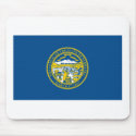 Nebraska Flag Mousepad