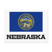 Nebraska Flag Post Cards
