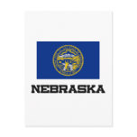 Nebraska Flag Postcard