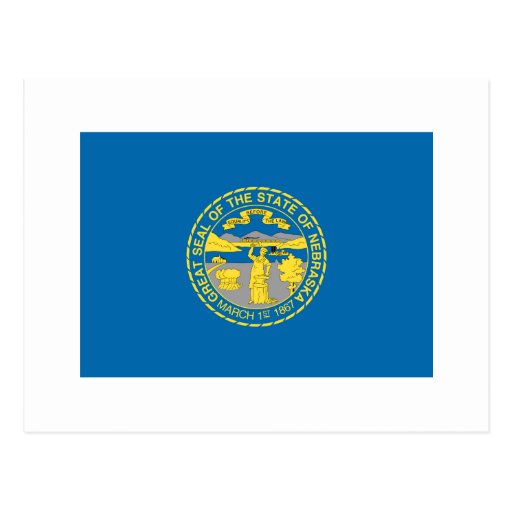 Nebraska State Motto Postcards & Postcard Template Designs