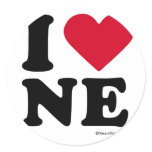 NEBRASKA - "I LOVE NE" "I LOVE NEBRASKA"
