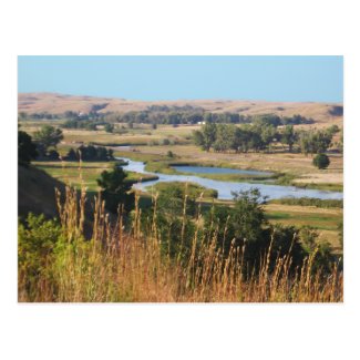 Nebraska Landscape Postcard