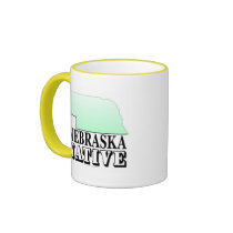 Nebraska Native mugs by SmartAssProducts Nebraska Native mugs