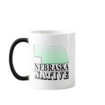 Nebraska Native mugs by SmartAssProducts Nebraska Native mugs
