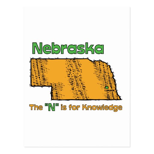 Nebraska State Motto Postcards & Postcard Template Designs