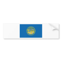 Nebraska  Official State Flag bumper stickers