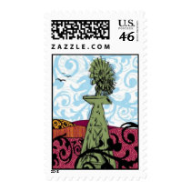 Nebraska Plains Stamp