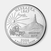 Nebraska Refrigerator Magnet