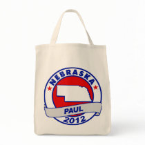 Nebraska Ron Paul Tote Bags