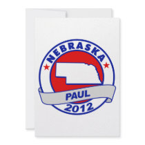 Nebraska Ron Paul Personalized Invites