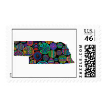 Nebraska Stamps by JKdesigns Nebraska Stamps