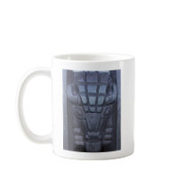 Nebraska State Capitol Deco Bison mugs