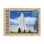 Nebraska State Capitol, Lincoln, Nebraska postcards