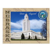 Nebraska State Capitol, Lincoln, Nebraska Post Card