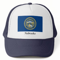 Nebraska State Flag Hat
