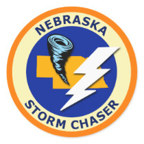 Nebraska Storm Chaser Sticker