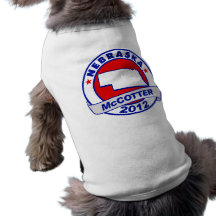 Nebraska Thad McCotter Dog Tee