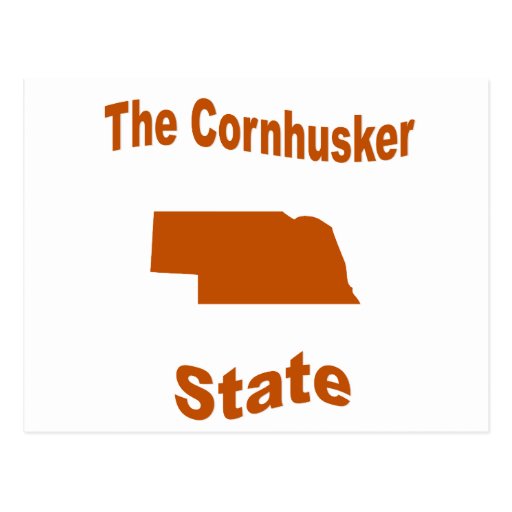 Nebraska The Cornhusker State Post Card