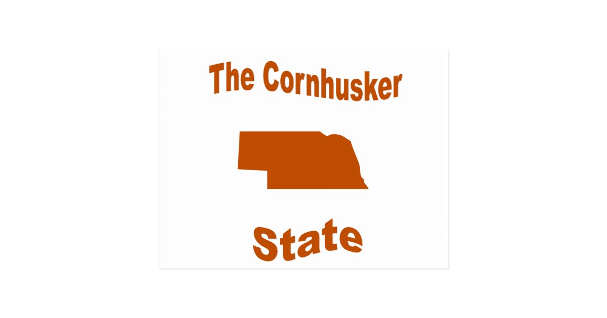 Cornhusker State Postcard
