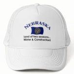 Nebraska Two Seasons Trucker Hat