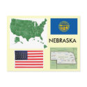 Nebraska, USA postcards
