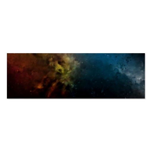 Nebula01 Card Business Card Templates (front side)