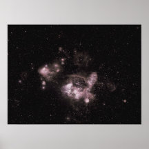 Nebula in Large Magellanic Cloud Print